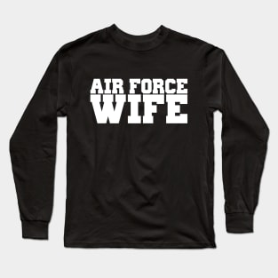 Airforce Wife Long Sleeve T-Shirt